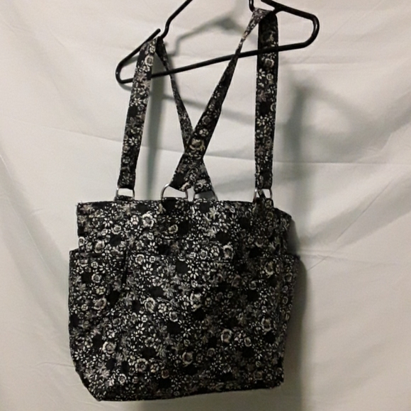 Unknown Handbags - Black & White Diaper Bag